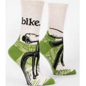 Bike Path Socks Women's Crew Sock