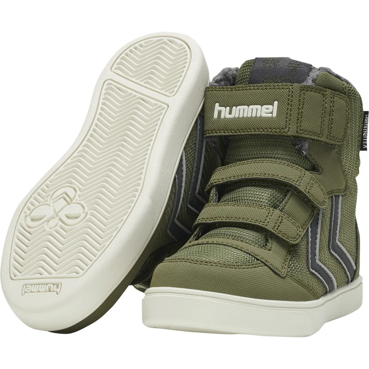 Hummel Stadil Super Poly Boot Mid Recycle Junior Dark Olive | Buy Hummel Stadil Super Poly Boot Mid Recycle Junior Dark Olive here | Outnorth
